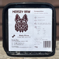 Mersey Raw Meaty Mince 1kg