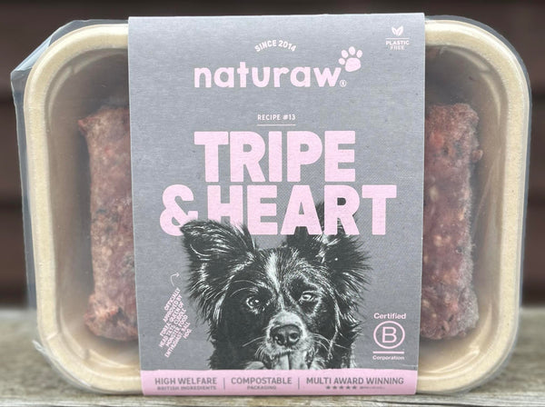 Naturaw Tripe & Heart 500g