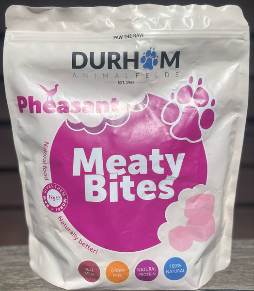 Durham Animal Feeds Meaty Bites Pheasant 1kg