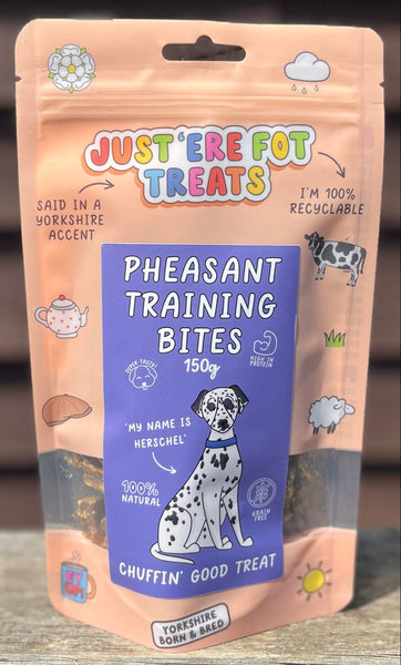 Just 'Ere Fot Treats Pheasant Training Bites 150g