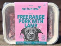 Naturaw - Free Range Pork & Lamb - 80/10/10 Complete - 500g