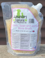 Alexander's Natural Pork, Sage & Apple Bone Broth 500ml