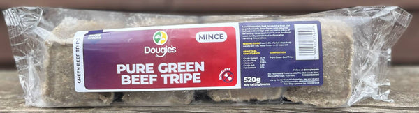 Dougie's Pure Green Beef Tripe 520g