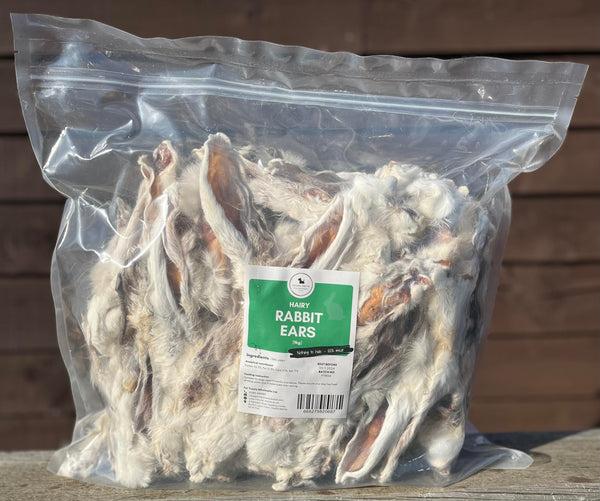 Pet Treat Wholesale Rabbit Ears with Fur/Hair 1kg