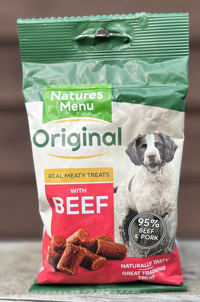 Natures Menu Real Meaty Treats Beef 60g