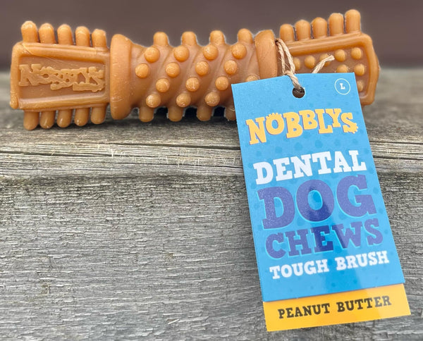Nobbly's Tough Brush Peanut Butter 80g