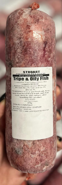 Stobart Premium Pet Food - Tripe & Oily Fish - Complete - 454g