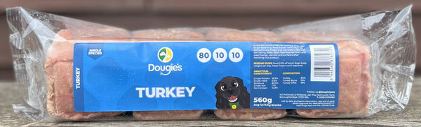 Dougie's - Turkey- 80/10/10 - 560g