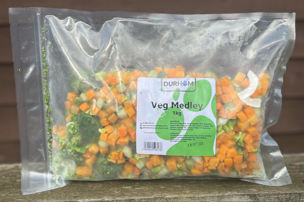 Durham Animal Feeds Vegetable Medley 1kg