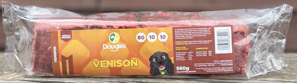 Dougie's - Venison -  80/10/10 - 560g