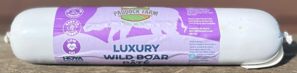 Nova Dog Chews Luxury Wild Boar Pate 400g