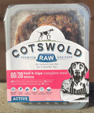 Cotswold Raw 80/20 Beef & Tripe Complete Mince 1kg