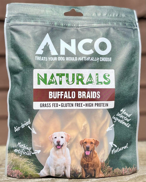 Anco Naturals Buffalo Braids 100g