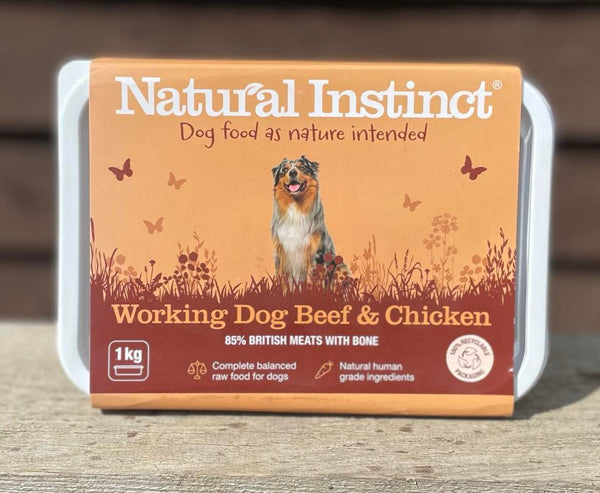 Natural Instinct Working Dog Beef & Chicken 1kg