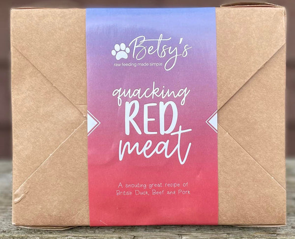 Betsy's Quacking Red Meat 1kg