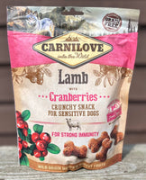 Carnilove Lamb with Cranberries Crunchy Snacks 200g
