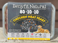 Benyfit Natural 80/10/10 Chicken Meat Feast 1kg