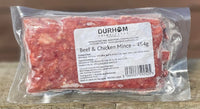 Durham Animal Feeds Beef & Chicken Mince 454g