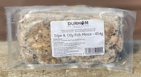 Durham Animal Feeds Tripe & Oily Fish Mince 454g