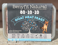 Benyfit Natural 80/10/10 Goat Meat Feast 1kg