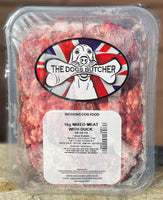 The Dogs Butcher Mixed Meat & Duck 80/10/10 1kg