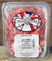 The Dogs Butcher Ox Mince with Chicken 80/10/10 1kg