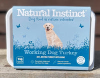 Natural Instinct Working Dog Turkey 1kg