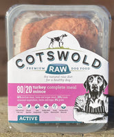 Cotswold Raw 80/20 Turkey Complete Mince 1kg