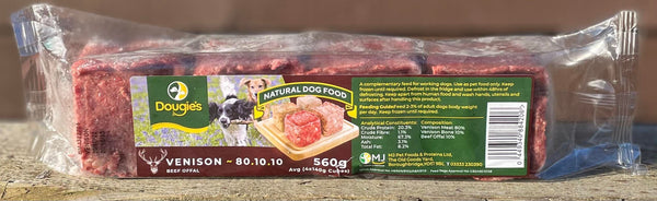 Dougie's 80/10/10 Venison 560g