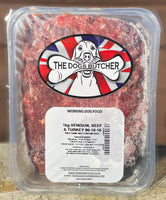 The Dogs Butcher Venison, Beef & Turkey 80/10/10 1kg